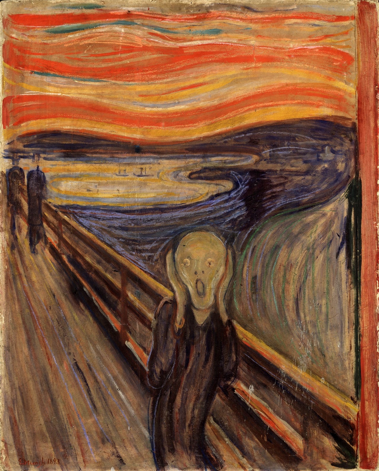 Edvard Munch, The Scream, 1893 Edvard Munch, The Scream, 1893