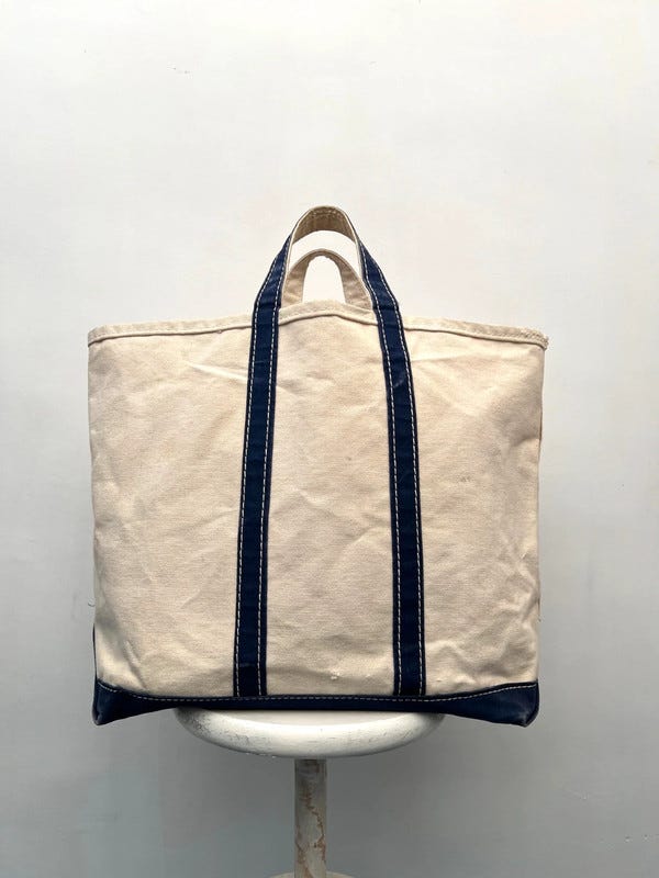 Totally Crazy About L.L. Bean Boat and Tote