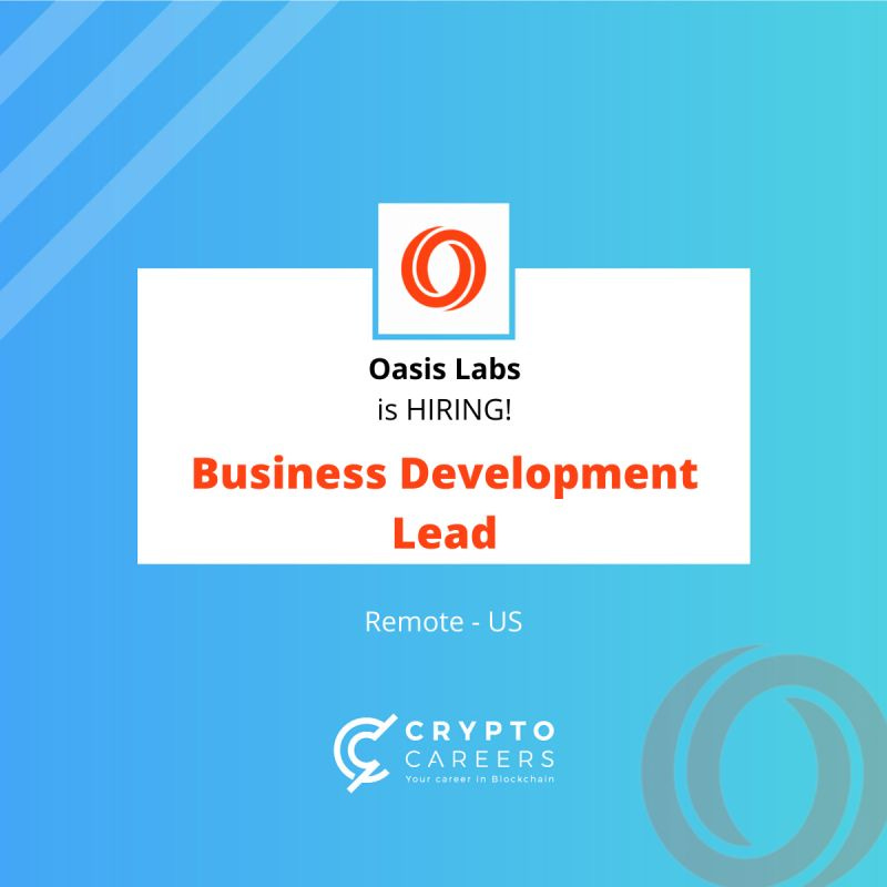 text and logo over a dual colored background