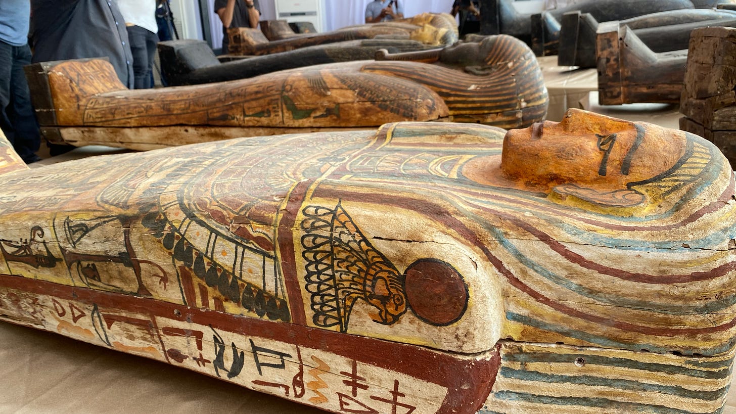 Ancient mummies unearthed in Egypt after more than 2,600 years