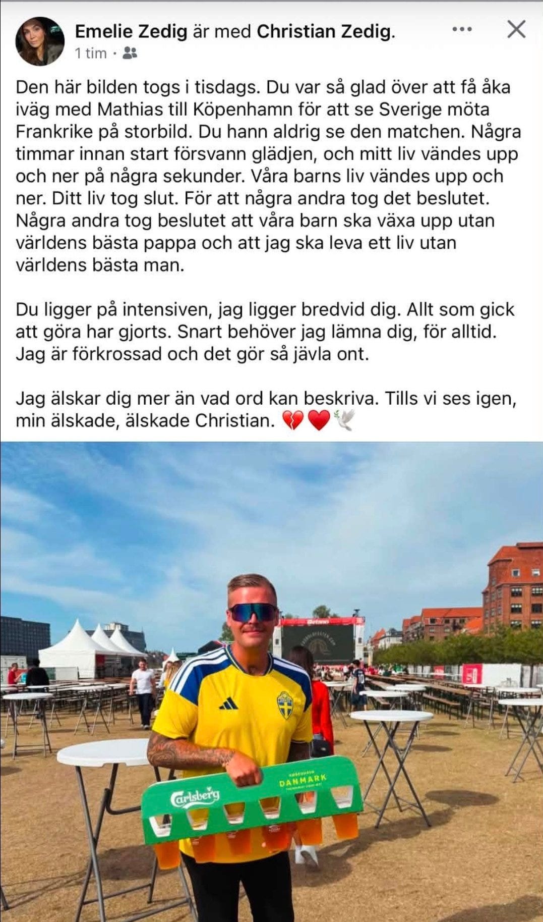Svensk Polis D dad Under VM match I K penhamn svensk-polis-d-dad-under-vm-match-i-k-penhamn