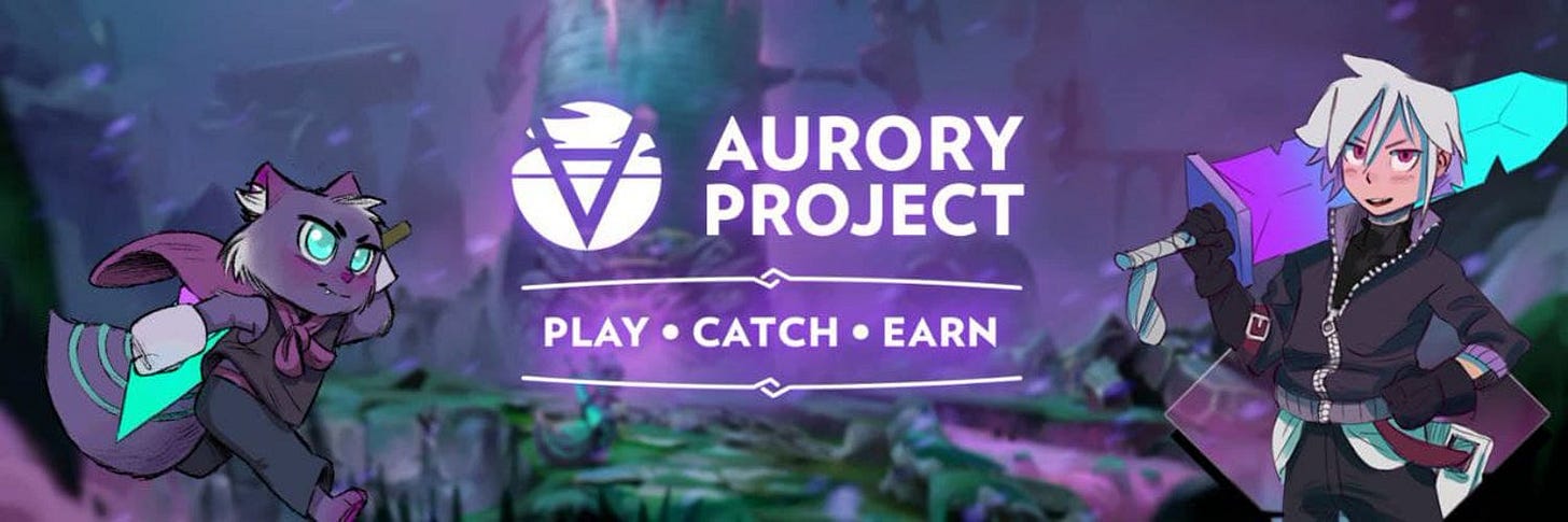Aurory Introduces Play and Earn Rewards