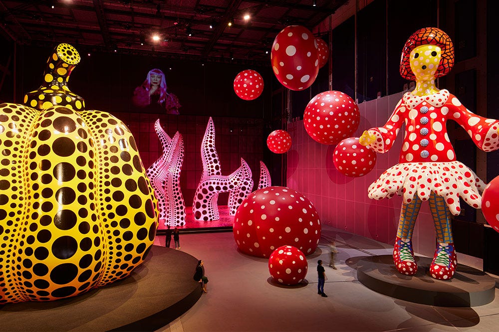 Yayoi Kusama goes big at Aviva Studios in Manchester | Apollo Magazine