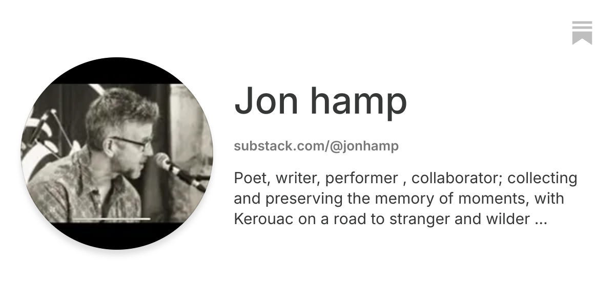 Jon hamp | Substack
