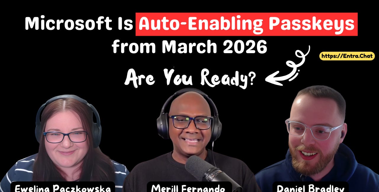 Microsoft Is Auto-Enabling Passkeys in March 2026