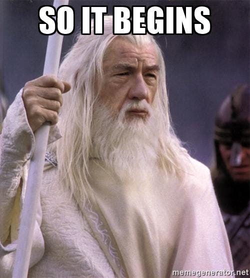 So It Begins | Know Your Meme