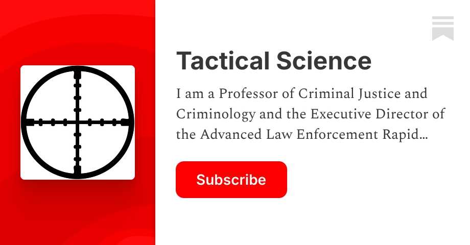 Tactical Science | Pete Blair | Substack