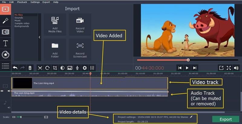 movavi video editor lack of clutter movavi video editor lack of clutter