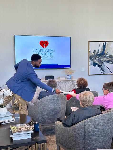 showcasing community senior citizen online safety seminar
