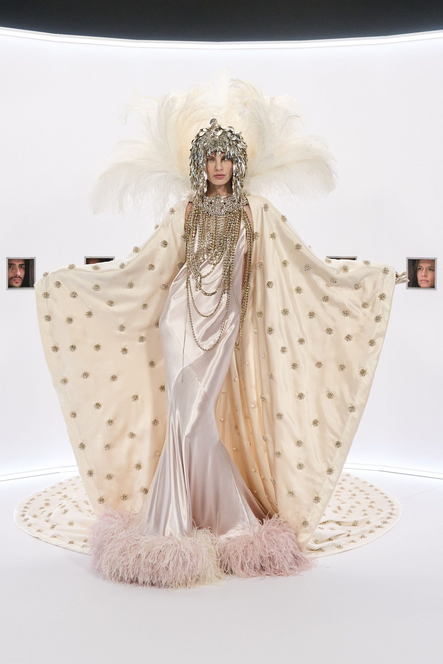 Image may contain Wissam Al Mana Adult Person Wedding Clothing Costume and Figurine