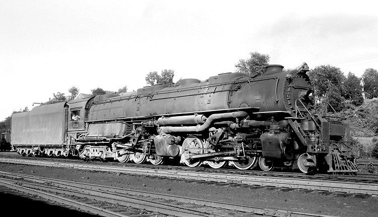 Richard Leonard's Random Steam Photo Collection -- Delaware & Hudson  4-6-6-4 1524