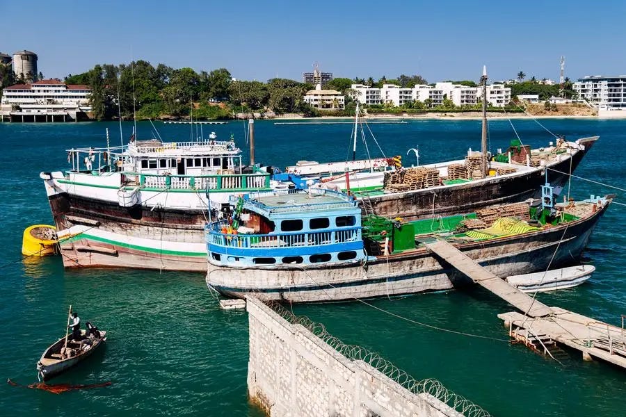 Mombasa port receives its first LNG-powered ship
