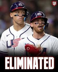 USA has been ELIMINATED from the WBC, after a championship game loss to Venezuela ❌ USA lost in 2023, 3-2, and repeats it again in 2026, losing, 3-2. USA has been ELIMINATED from the WBC, after a championship game loss to Venezuela ❌ USA lost in 2023, 3-2, and repeats it again in 2026, losing, 3-2.