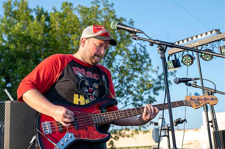 Baylor Rose performs in Vernon, Texas, June 2025