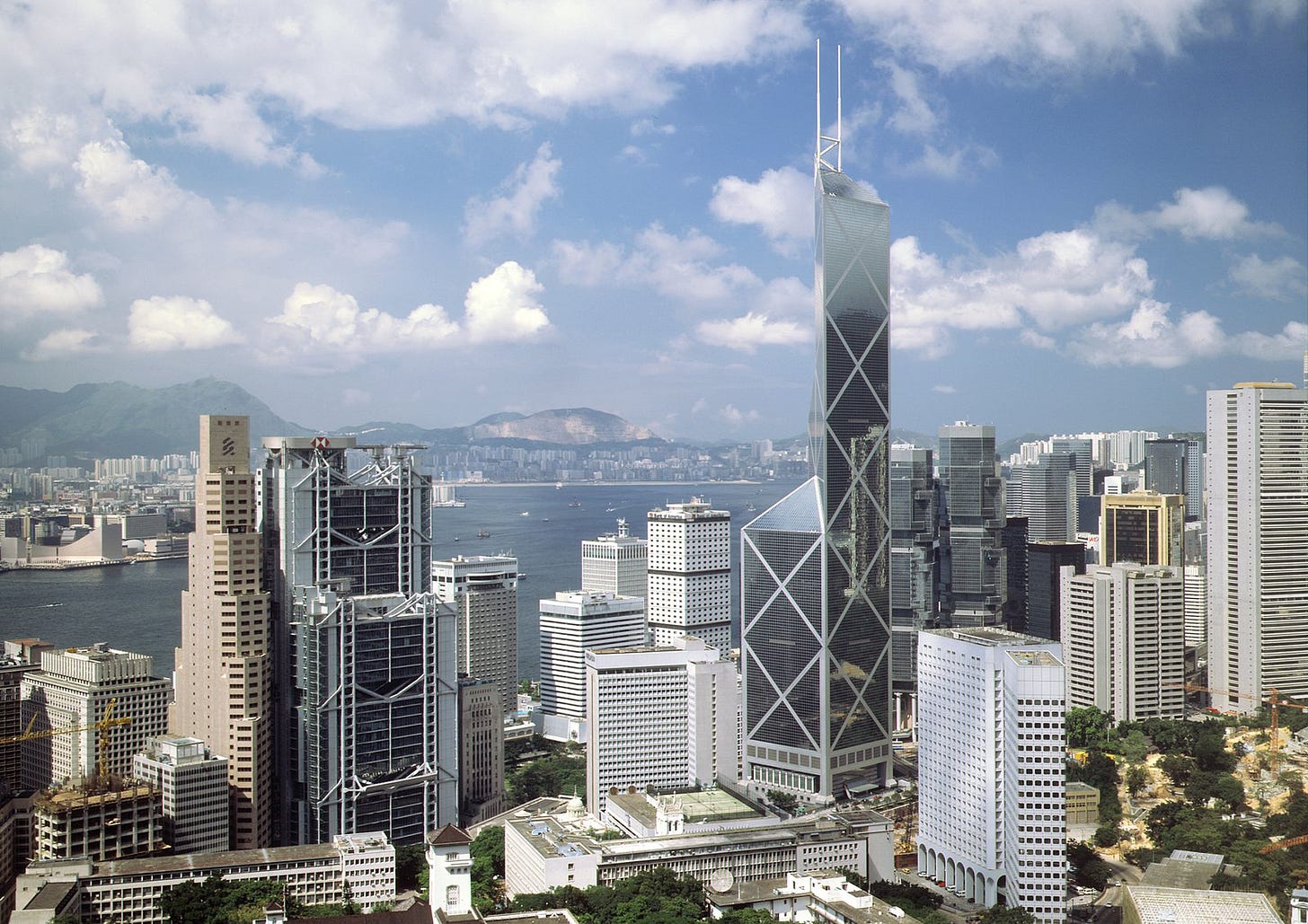 香港中銀大廈外觀|來源:Paul Warchol / Pei Cobb Freed & Partners 香港中銀大廈外觀|來源:Paul Warchol / Pei Cobb Freed & Partners
