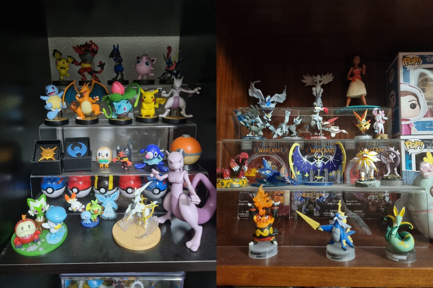 Ricardo’s collection of Pokémon figures