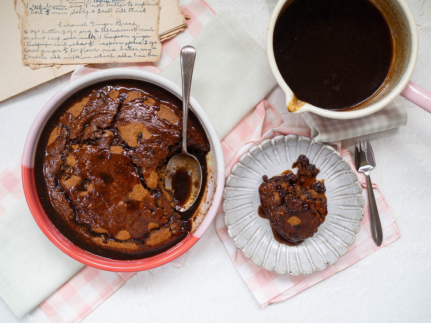 Caramel Ginger Pudding