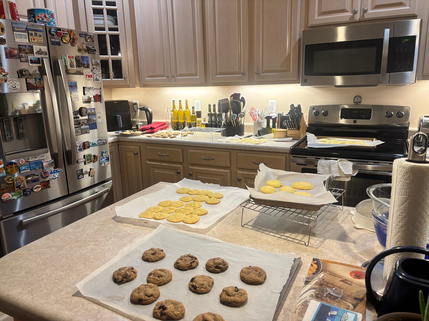 What movie night is complete without 3 different types of cookies?