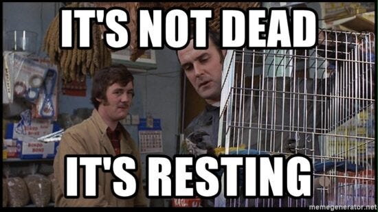 Its not dead its resting meme generator - Right Touch Editing Its not dead its resting meme generator - Right Touch Editing