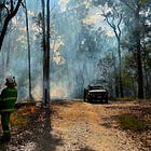 Smoke alert remains for Nerang burn