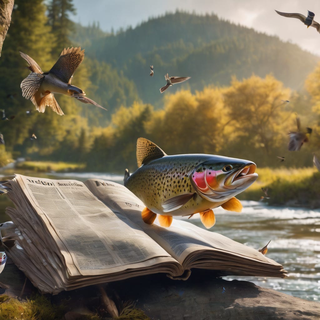 Fish, Birds, and Words. 