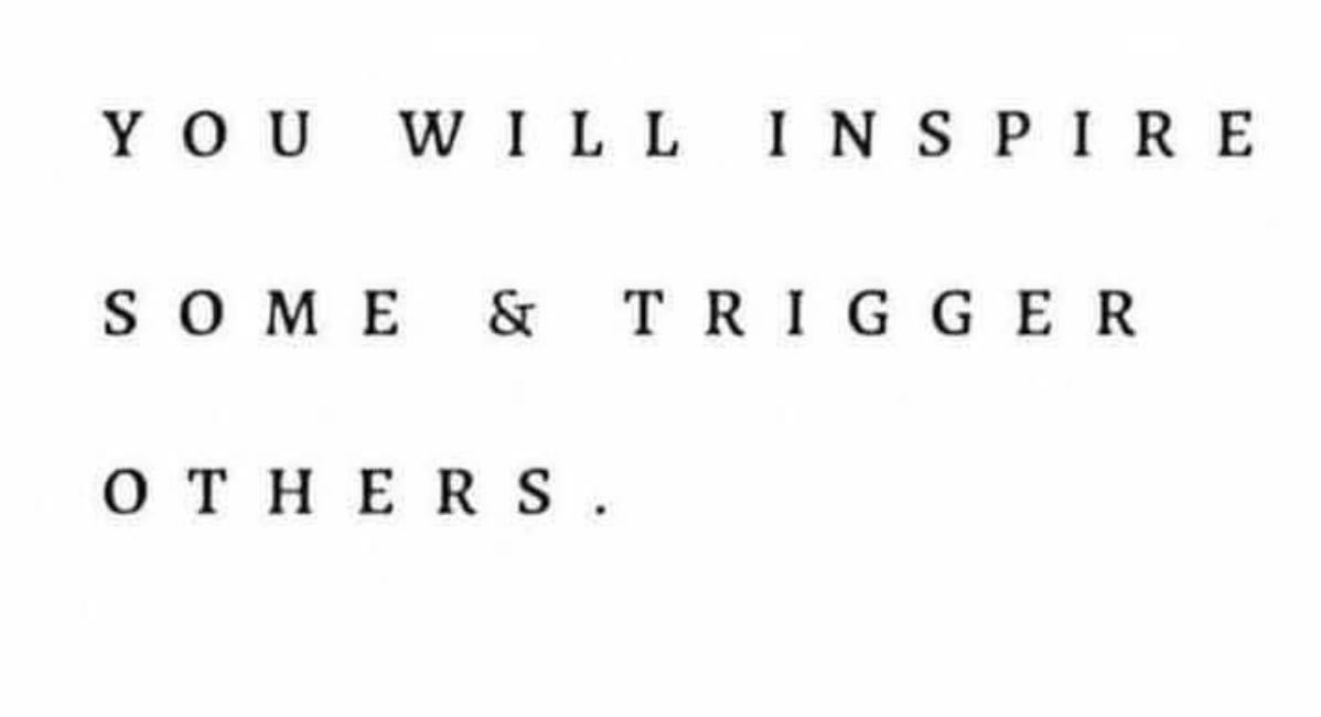 MEME DROP #336: You Will Inspire Some And Trigger Others.