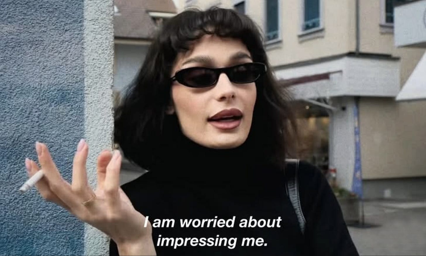 impressing me meme