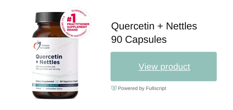 Quercetin + Nettles Quercetin + Nettles