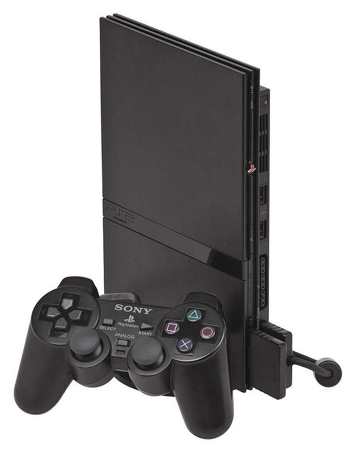 PSOne, PS2, PS3 and PS4 Slim models