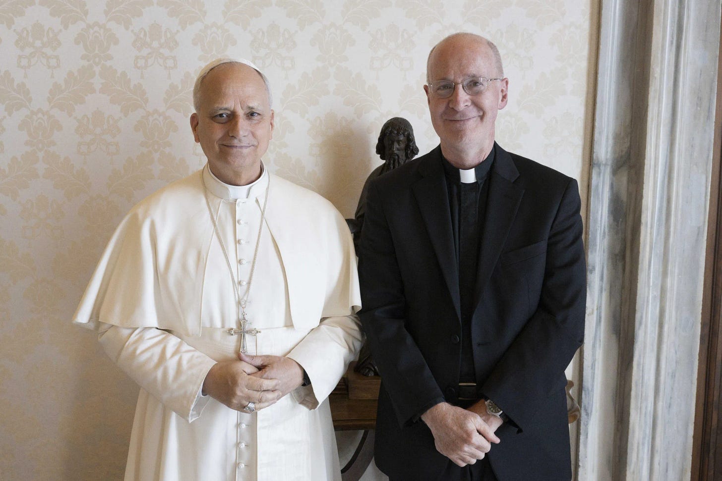 Analysis: Pope Leo XIV meets with Outreach founder Father James Martin,  S.J. - Outreach