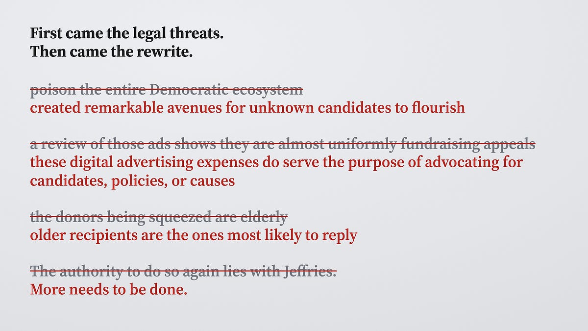 The Bulwark Killed an Investigation into Political Fundraising Spam After Its Publisher Took the Consultants’ Side