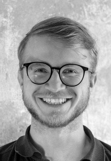 Black-and-white portrait photo of Lorenz Keyßer