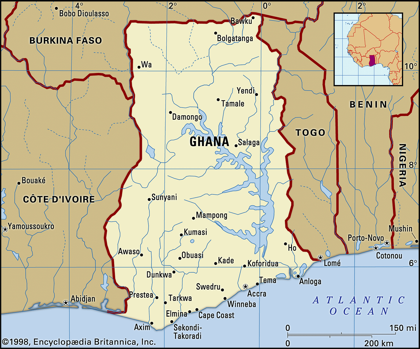 Ghana | Religion, Capital, Maps, Language, Currency, History, & Facts |  Britannica