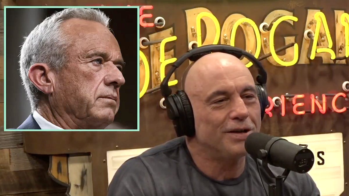 RFK Jr. Accidentally Reveals Upcoming Joe Rogan Appearance “in a Couple Weeks”