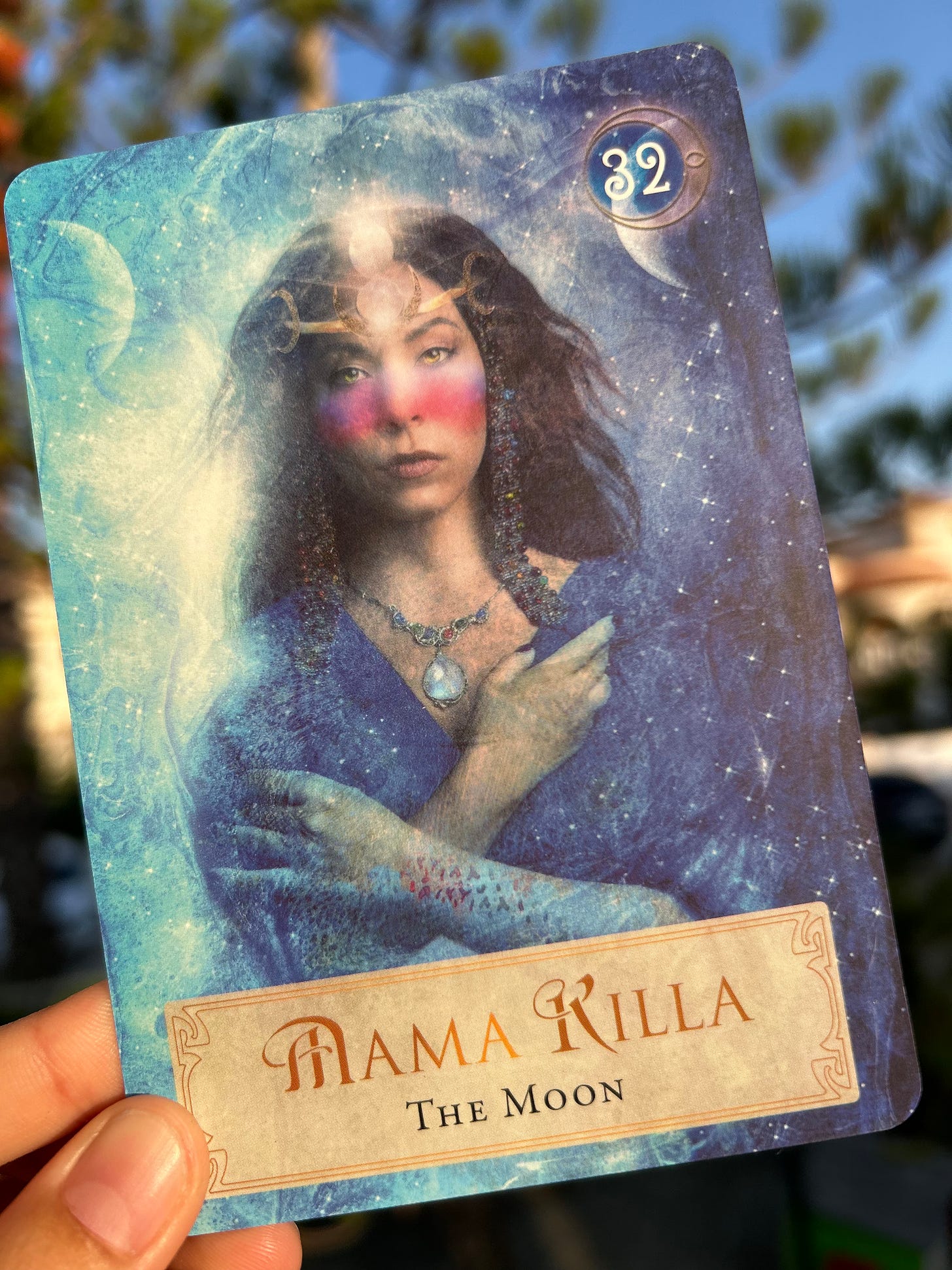 32 Mama Killa The Moon Goddess Power Oracle Card