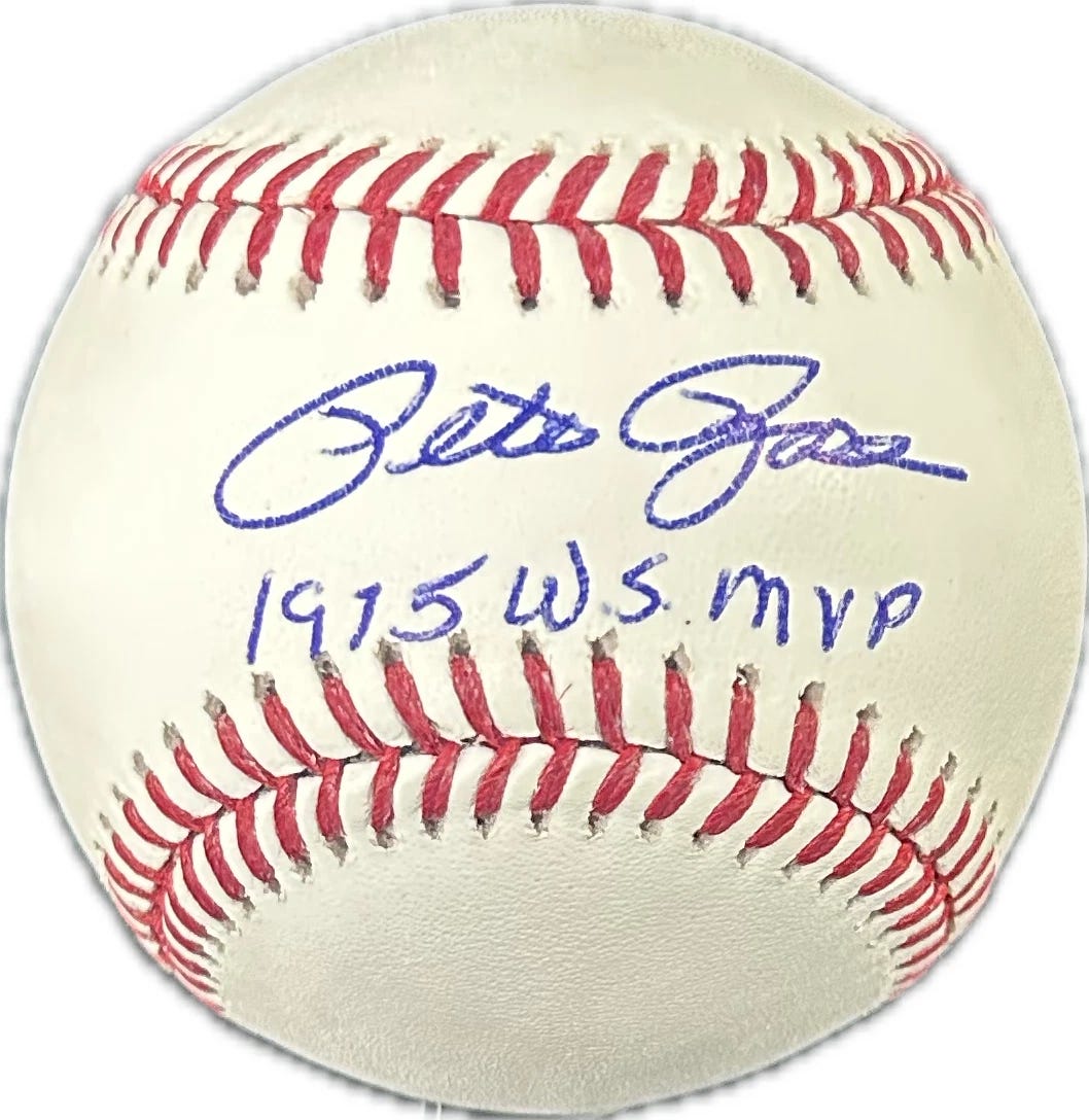 Pete Rose Signed Autographed OML Baseball JSA & Rose Hologram 1975 WS MVP - Image 1 of 4
