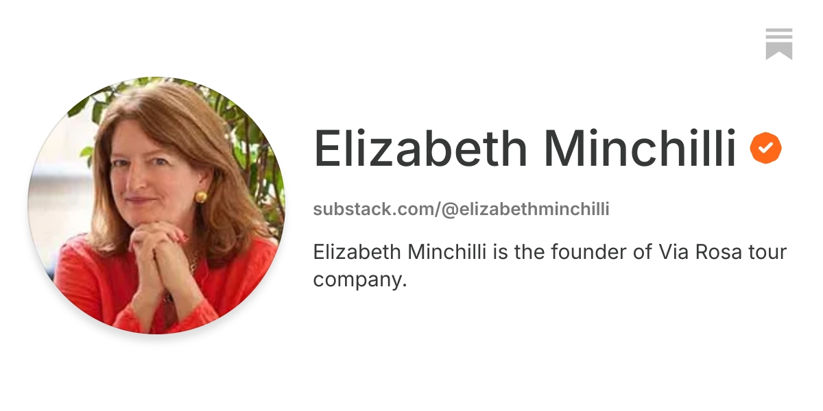 Elizabeth Minchilli | Substack
