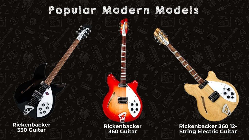 History of Rickenbacker Guitars - Icons of Rock Music | MusicStreet