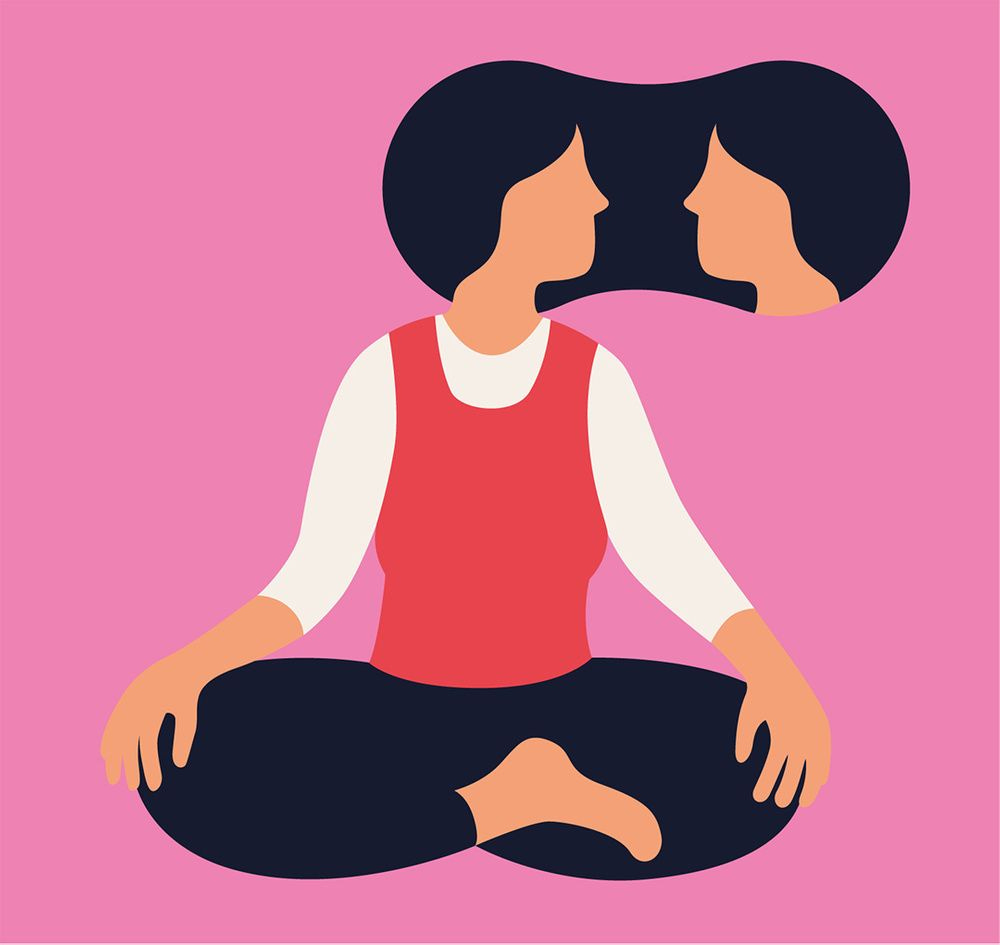 Love Yourself | Focus | Illustrations For a Feature About Self-Esteem, Why  It's Genetic And How Meditation Can Help… | Illustration, Illustrations  posters, True art