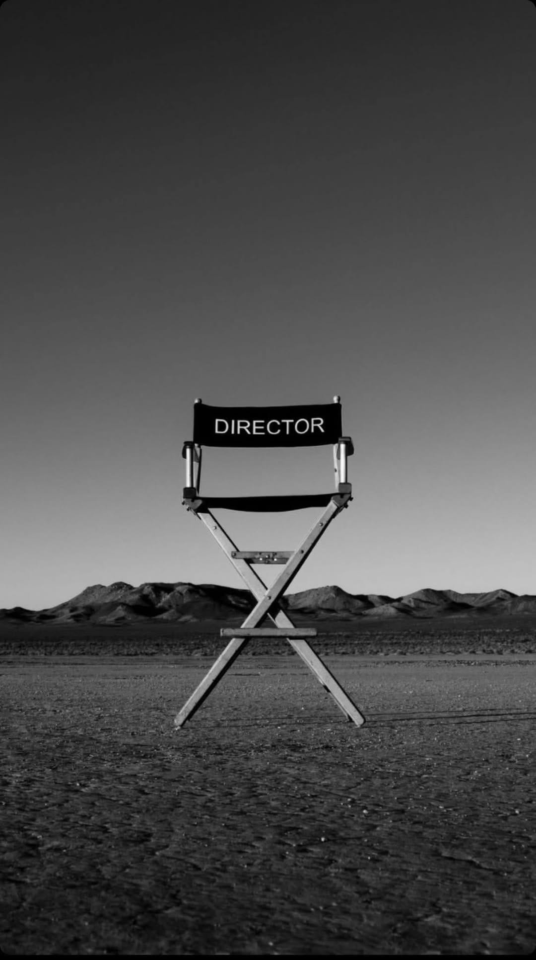 May be a black-and-white image of text that says 'DIRECTOR DIRE DIRECTOR'