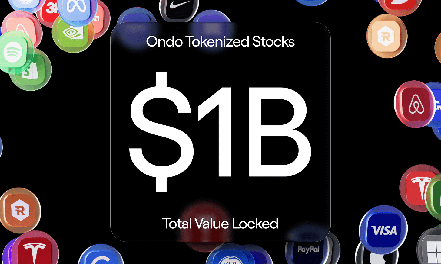 Ondo Global Markets Surpasses $1 Billion in Total Value Locked, a First for Tokenized Stocks
