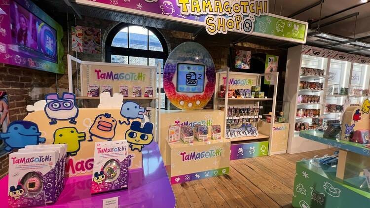 London's First Official Tamagotchi Store Has Opened in Camden Market