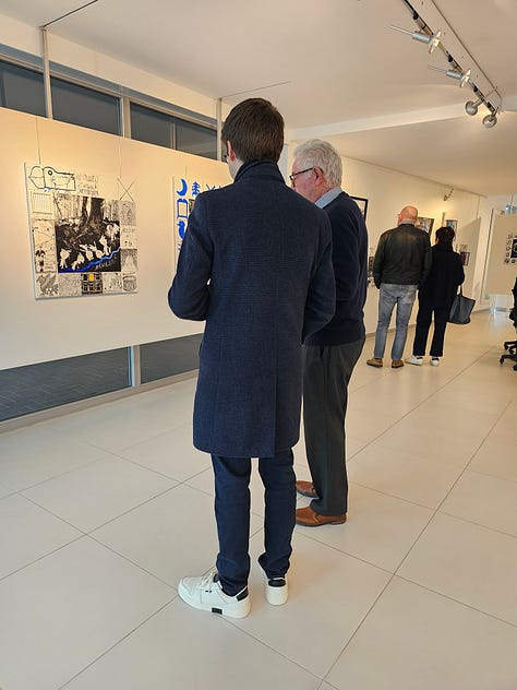 Vernissage Christian Silvain