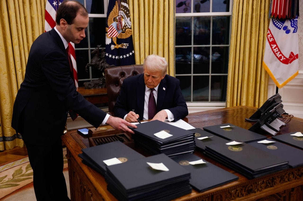 Live updates: Donald Trump's presidency, executive orders signed on day one  | CNN Politics