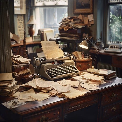Free Vintage Writing Desk Image ...