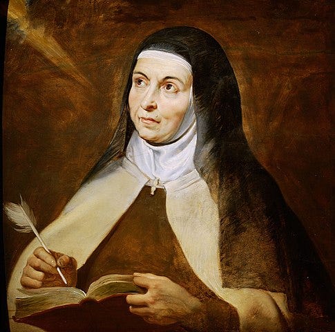 Portrait of Teresa of Ávila Portrait of Teresa of Ávila