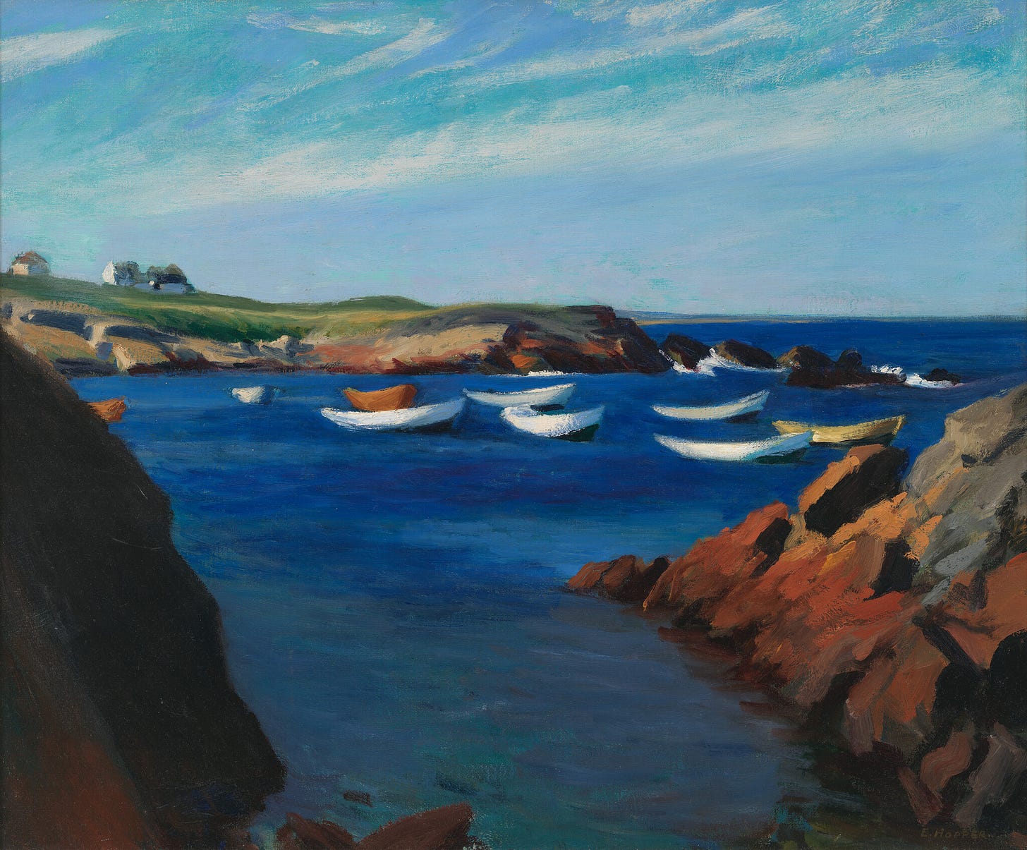 Edward Hopper | (The Dories, Ogunquit) | Whitney Museum of American Art Edward Hopper | (The Dories, Ogunquit) | Whitney Museum of American Art