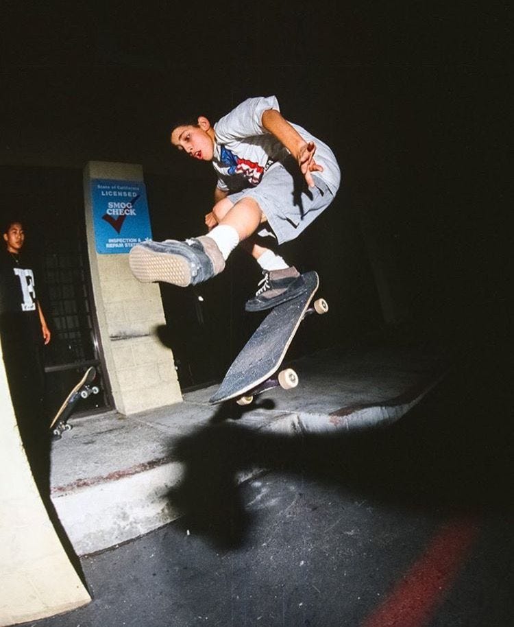 Guy Mariano in the Vans Caballero, 1991.
