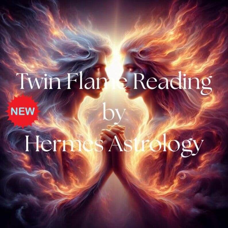 Twin Flame Astrology Reading by Hermes Astrology