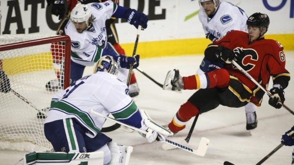 sam bennett pulled down by canucks 2015 stanley cup playoffs nhl sam bennett pulled down by canucks 2015 stanley cup playoffs nhl